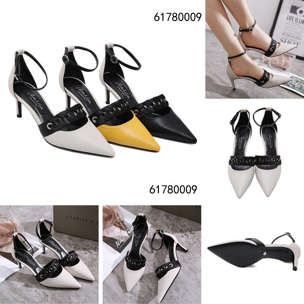 Giày Cao Gót Mũi Nhọn Charles & Keith 61780009