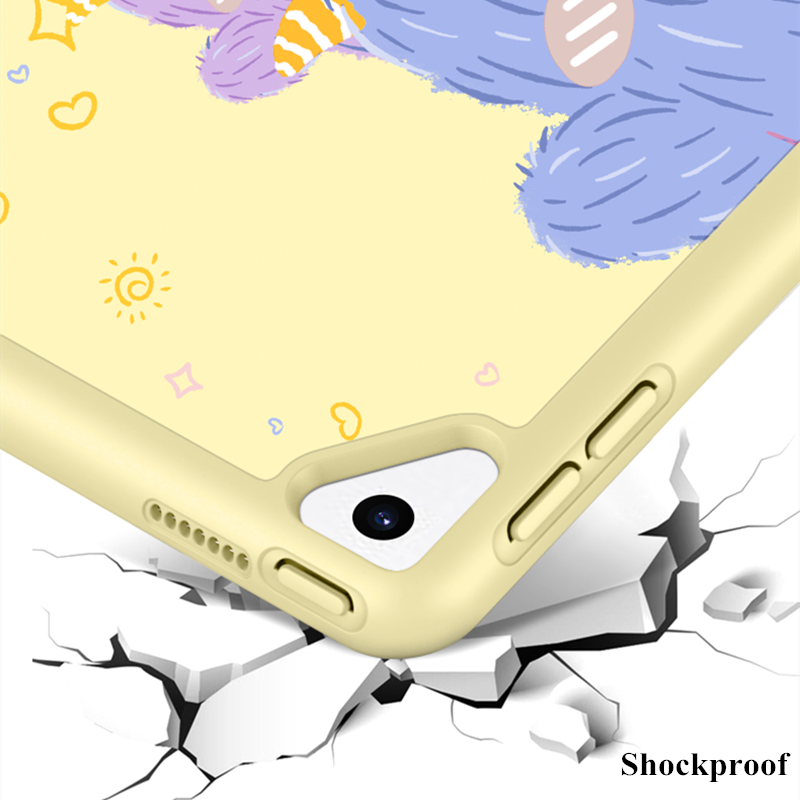 Bao da máy tính bảng TPU nắp gập 4 màu lựa chọn dành cho iPad Air 4/iPad Air/Air2/ 9.7"/10.2"/10.5"/Air 3/2020 pro 11" | BigBuy360 - bigbuy360.vn