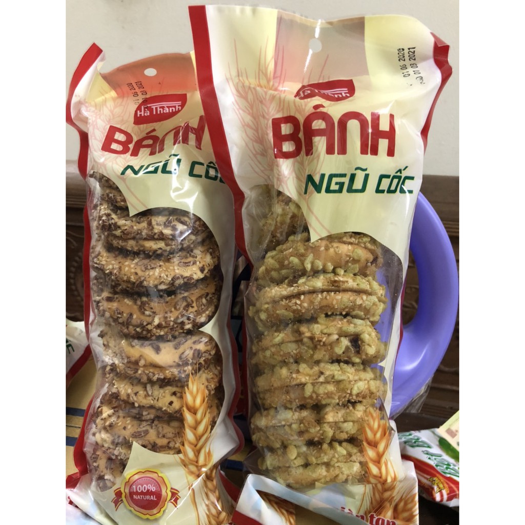BÁNH NGŨ CỐC HÀ THÀNH GÓI 240G