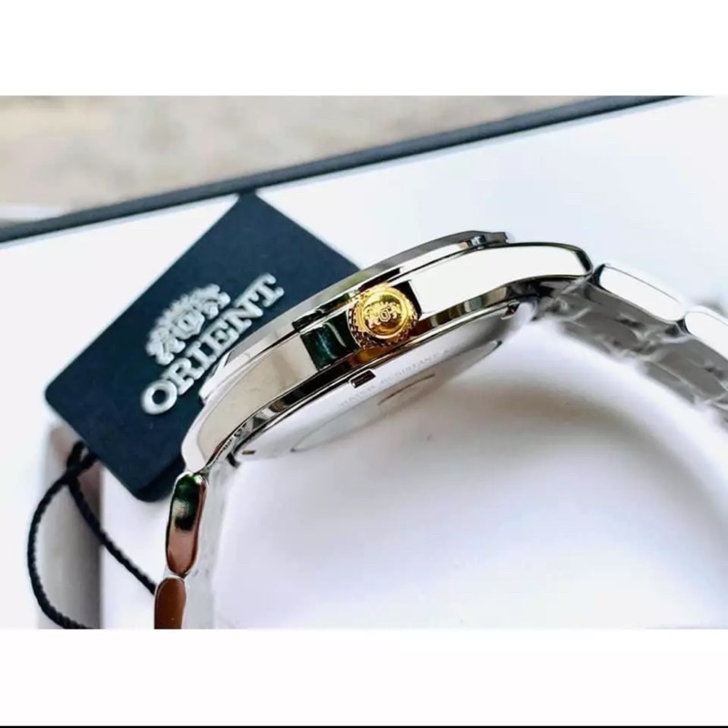 Đồng hồ nam Orient Golden Eye II Automatic nội địa Nhật size 38.5mm