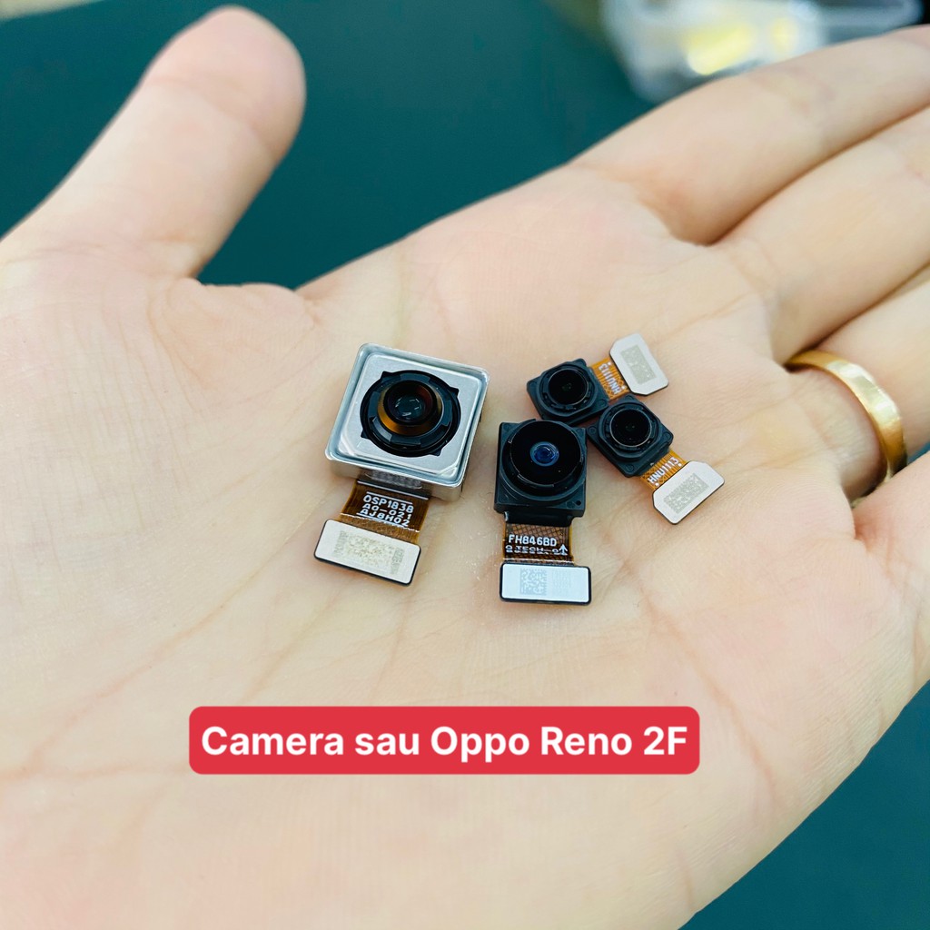 Bộ 3 Camera sau Oppo Reno 2F zin tháo máy, mô đun máy ảnh sau, Cam lớn mặt sau OEM CPH1989, bảo hành đổi trả