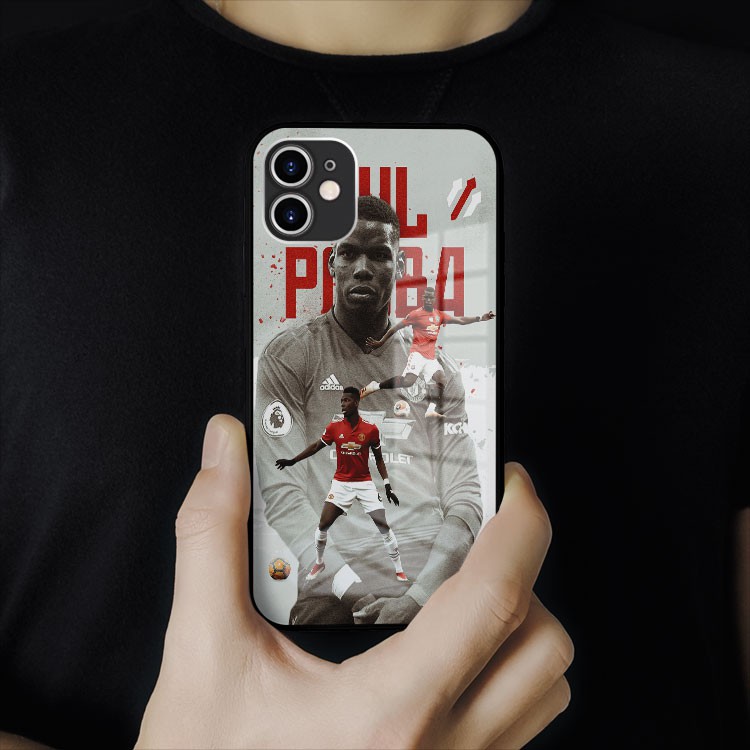 Ốp lưng kính GOGO Paul Pogba sút bóng Iphone 7 - Iphone 12 pro max OK-FOO20010214