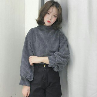 Áo len nữ mùa thu harajuku ulzzang