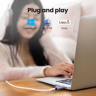 Card âm thanh UGREEN tiêu chuẩn USB 3.5mm