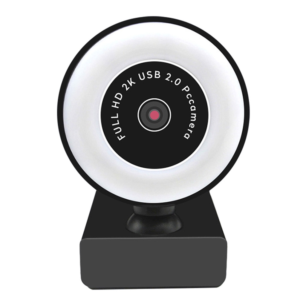 [giá giới hạn] Mini 1080P/2K/5MP Webcam with   Fill Light and Mic  1080p Fixed Focus | BigBuy360 - bigbuy360.vn