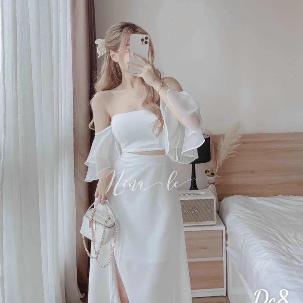 SET VÁY UMI CỰC XINH, HOT TREND, SIÊU HACK DÁNG CHO CHỊ EM UP Shop Valentina