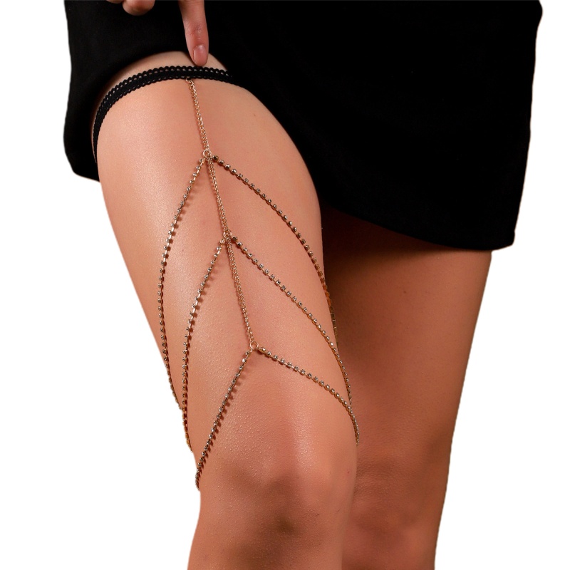 Vòng Đeo Đùi Nhiều Lớp Phong Cách Harajuku Quyến Rũ Cho Nữ