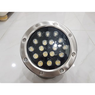 Đèn LED âm nước 18w ánh sáng vàng (chiếu pha) ( Rẻ vô địch )