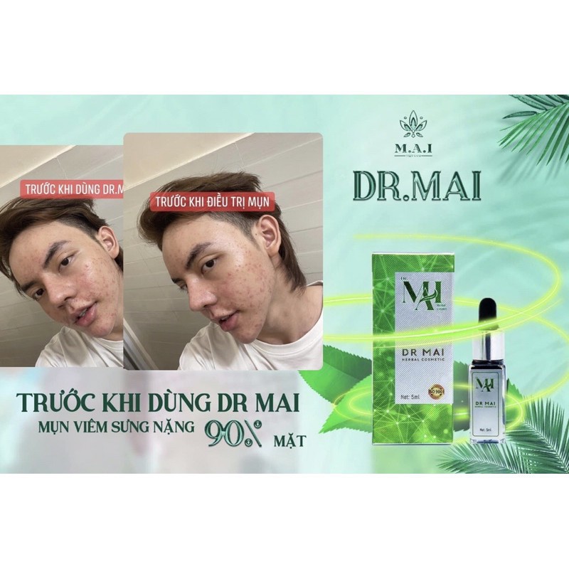 Serum sạch mụn Dr Mai 5ml, lựa chọn hoàn hảo cho làn da mụn | BigBuy360 - bigbuy360.vn