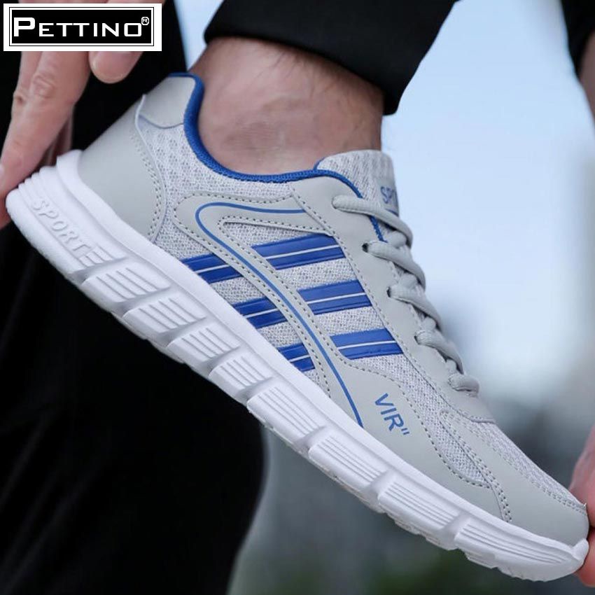 Giày sneaker nam (PHOM NHỎ) thời trang chất liệu vải lưới thoáng khí siêu nhẹ êm chân PETTINO-PS03