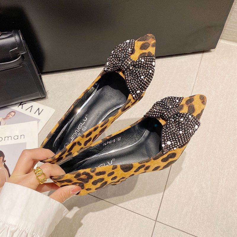 Giày đế xuồng nơ đá gót cao 5cm và 8cm đủ size 33/40   210222