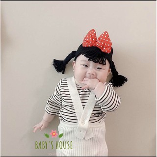 Băng đô tóc giả siêu cute cho bé