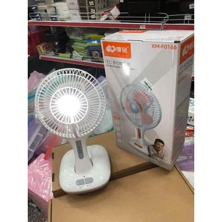 QUẠT TÍCH ĐIỆN ÔNG TÂY CÓ BÓNG ĐÈN
