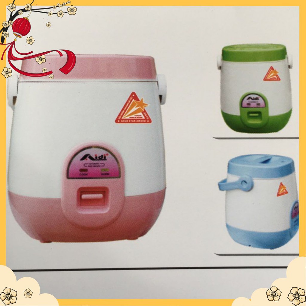 (HÀNG CHÍNH HÃNG ) NỒI CƠM ĐIỆN AIDI MINI RICE CÔOKER (0.6L)