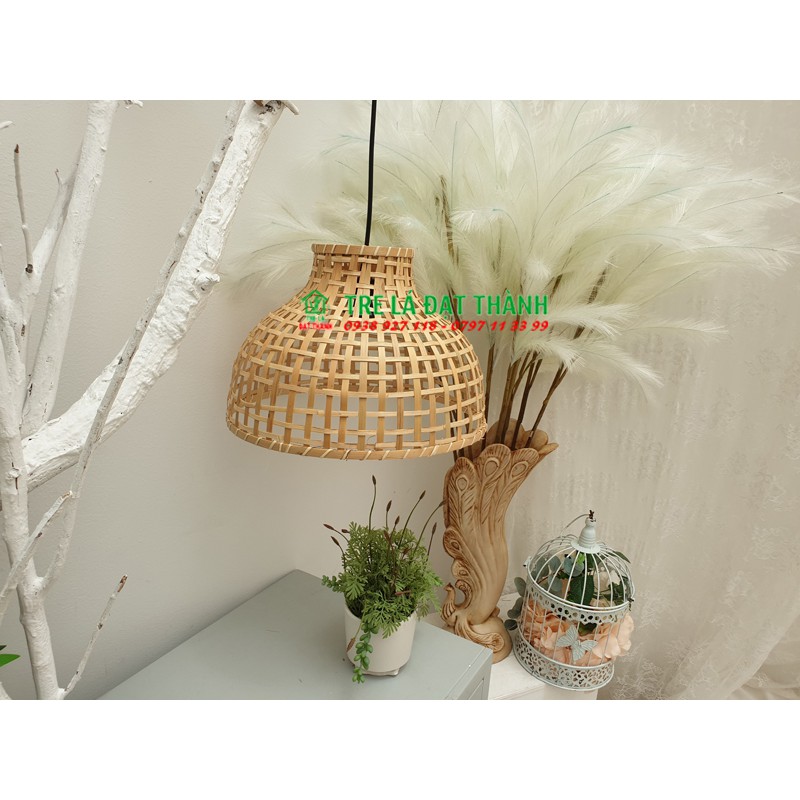 Đèn mây, đèn tre, lồng đèn trang trí, đèn chao cạp gỗ,đèn thả quán ăn,quán bún đậu