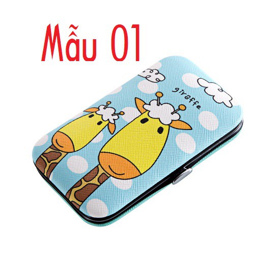 Bộ dụng cụ cắt tỉa móng tay gồm 7 món bằng thép không gỉ, sắc bén nhỏ gọn