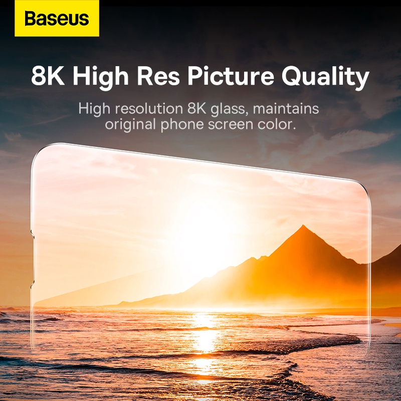 Kính cường lực Baseus All-glass Crystal Tempered Glass Film 0.3mm for i.P 14 2022