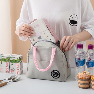 Túi giữ nhiệt đựng đồ ăn tiện dụng có quai xách