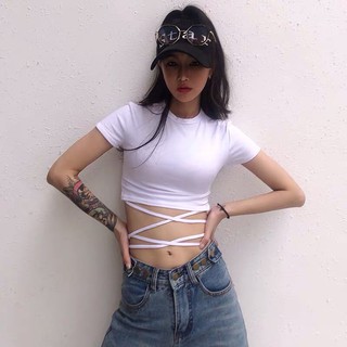 Áo cột eo dây nhỏ