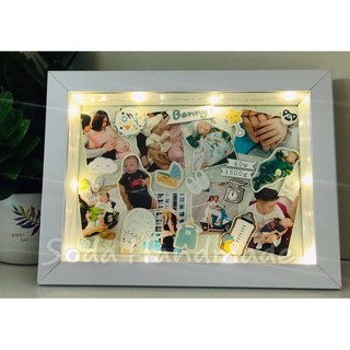 Đèn led chạy pin 3 chế độ 1m (Trang trí khung)