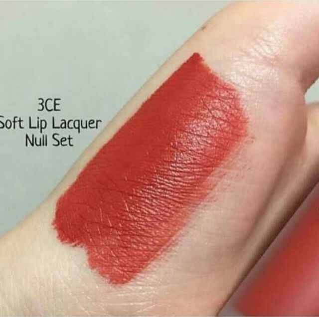 3ce soft lip lacquer #null set