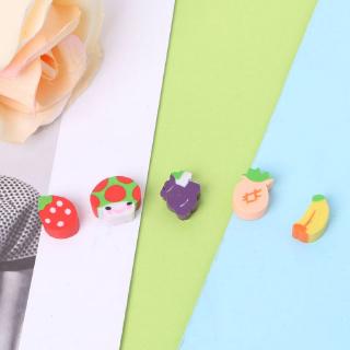 Set 50 gôm tẩy bút chì mini hình trái cây xinh xắn kiểu dáng sáng tạo