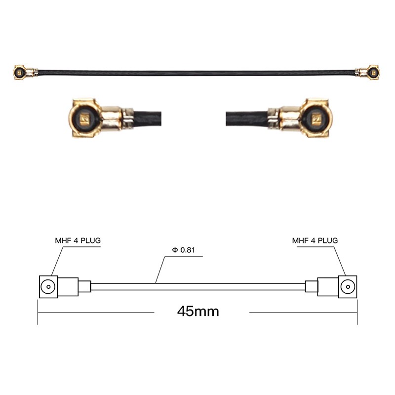 Ăng Ten Chuyển Đổi Ngff M.2 Key Sang Mini Pci-E Pci Cho Intel 9260 8265 7260 Ac | BigBuy360 - bigbuy360.vn