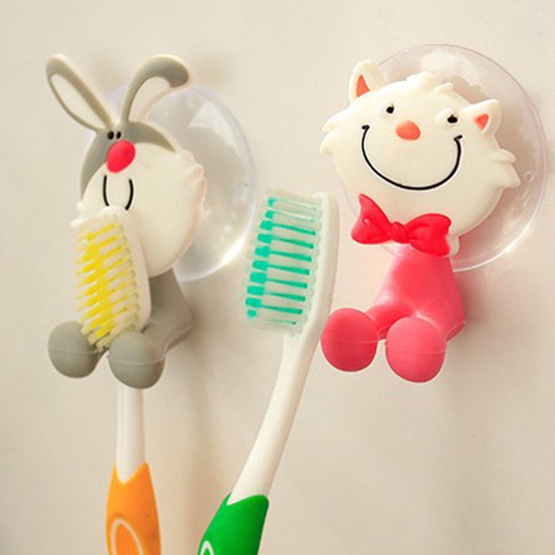 Combo 10 móc hút chân ko treo đồ hình thú