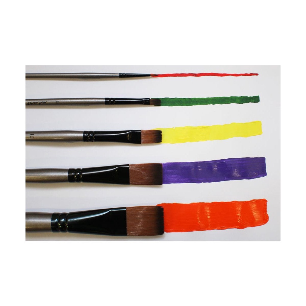 Bộ 5 Cọ Acrylic Mont Marte - Gallery Series Brush Set Acrylic 5pce - BMHS0016