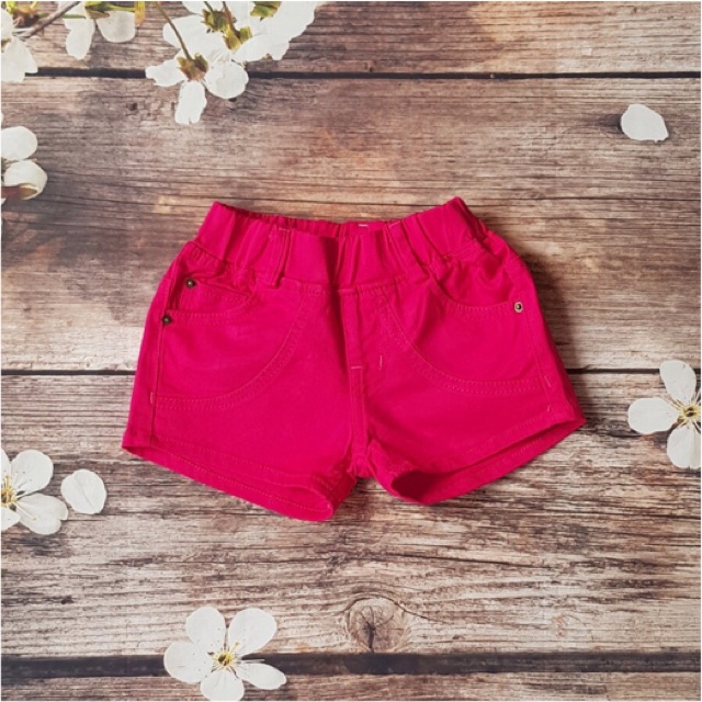 Quần đùi kaki bé gái S1-8