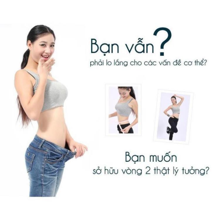 Đai massage giảm mỡ bụng HCR-X6, loại không dây dùng pin sạc - phiên bản mới 2020