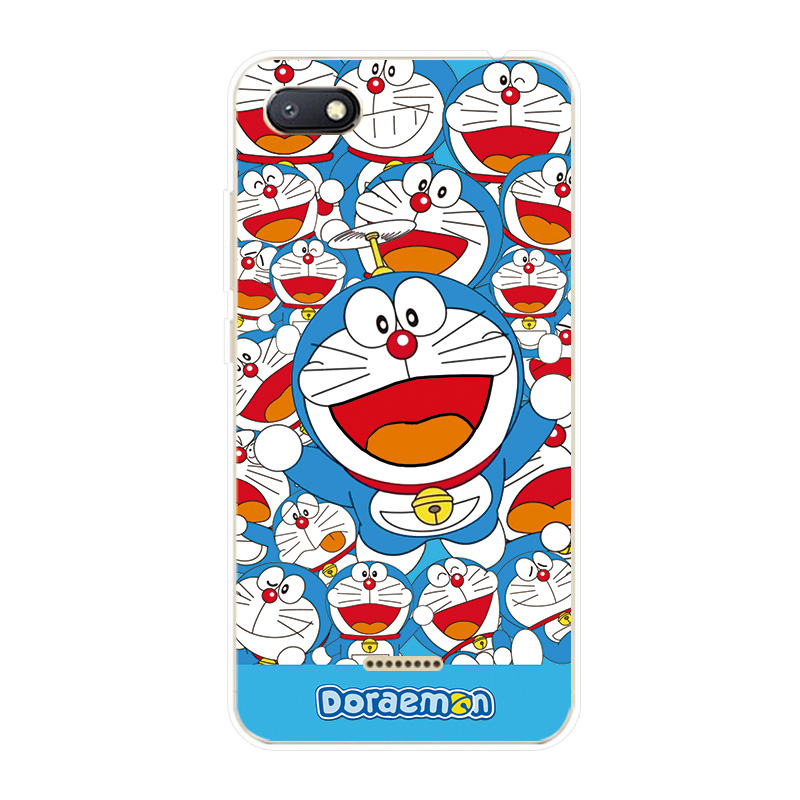 Ốp Lưng Xiaomi Redmi 4A 4X 5 Plus 6 6A S2 TPU mềm Case Doraemon