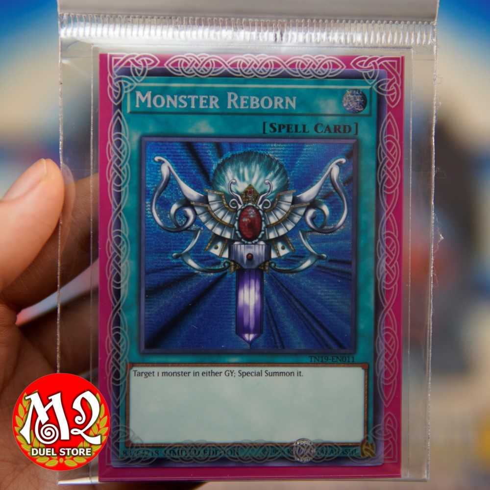 Lá bài Yugioh TN19-EN011 Monster Reborn (bản TCG) - Prismatic Secret - Bảo quản M2SCCQ-LITE