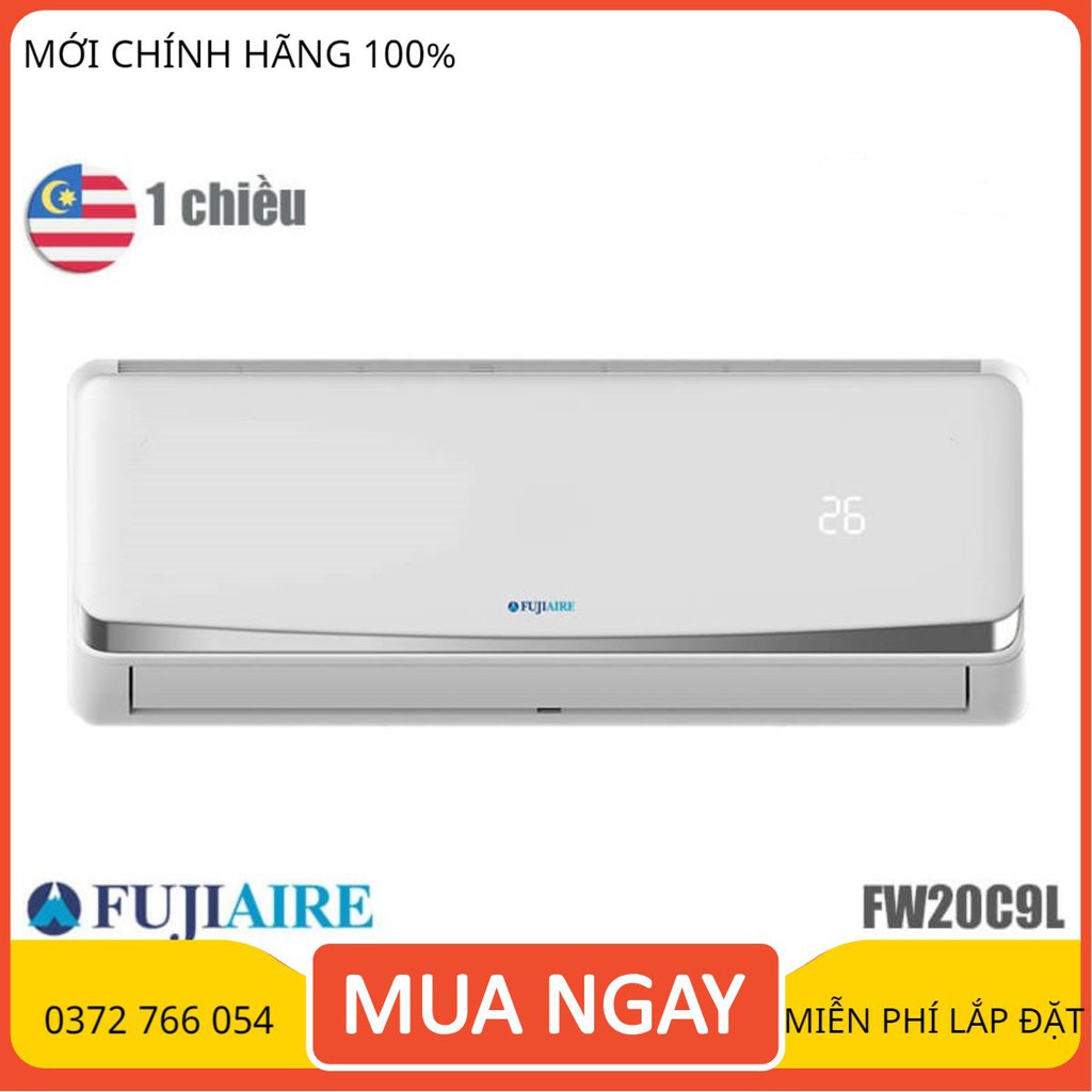 Điều hòa Fujiaire 18.000BTU FW20C9L Wifi 1 chiều