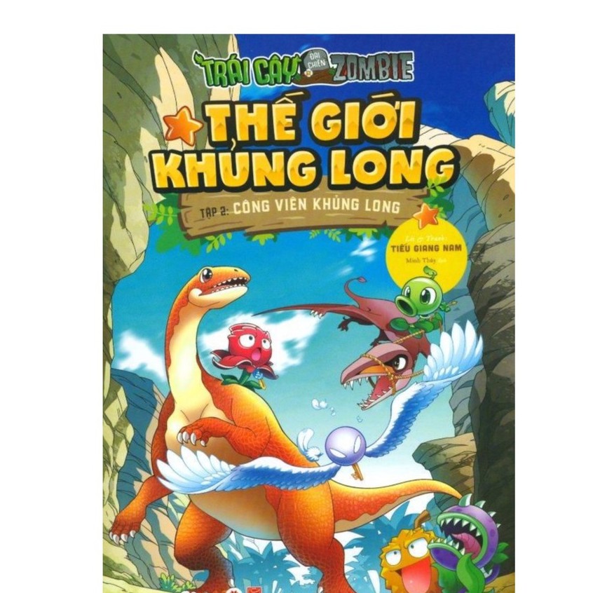 Sách - Trái cây đại chiến zombie - Thế giới khủng long tập 2 | BigBuy360 - bigbuy360.vn