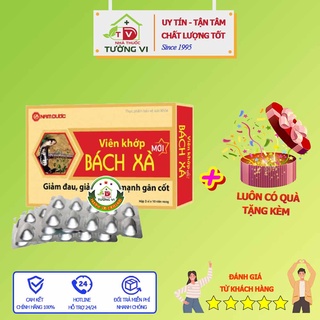 Viên khớp Bách Xà mới - Dành cho người bị viêm khớp, sưng khớp, đau khớp, thoái hóa khớp, giúp vận động linh hoạt