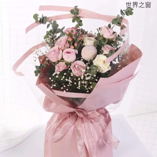 1 tập 20 tờ Giấy gói hoa hàn quốc