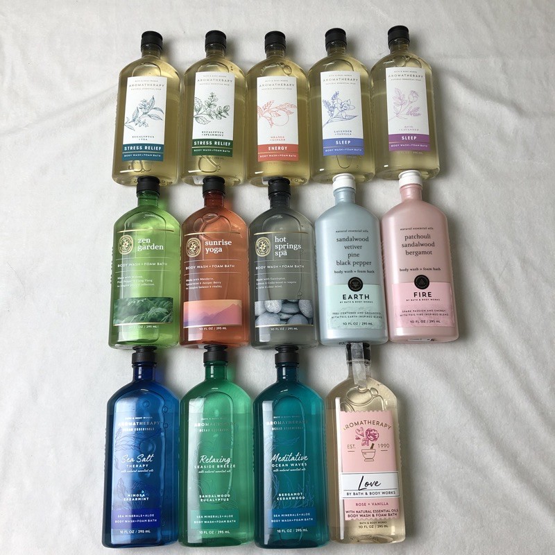 Sữa tắm thư giãn Aromatherapy Bath & Body Works 295ml