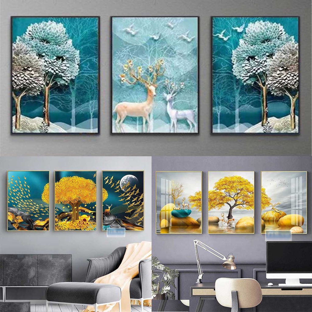 Tranh Treo Tường Tráng Gương IN UV 3D MIKA CAO CẤP BỀN BÓNG ĐẸP.