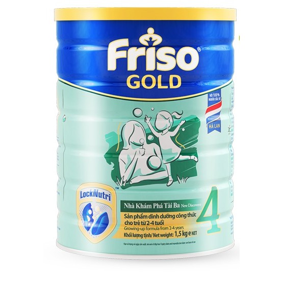 SỮA FRISO GOLD 4 1,5KG (hộp móp)