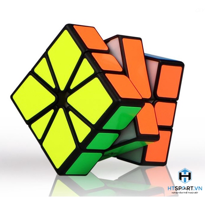 RuBik Biến Thể, Rubik 3x3 Khối Lập Phương Biến Thể QiYi Cube Viền Đen, Phát Triển Kỹ Năng