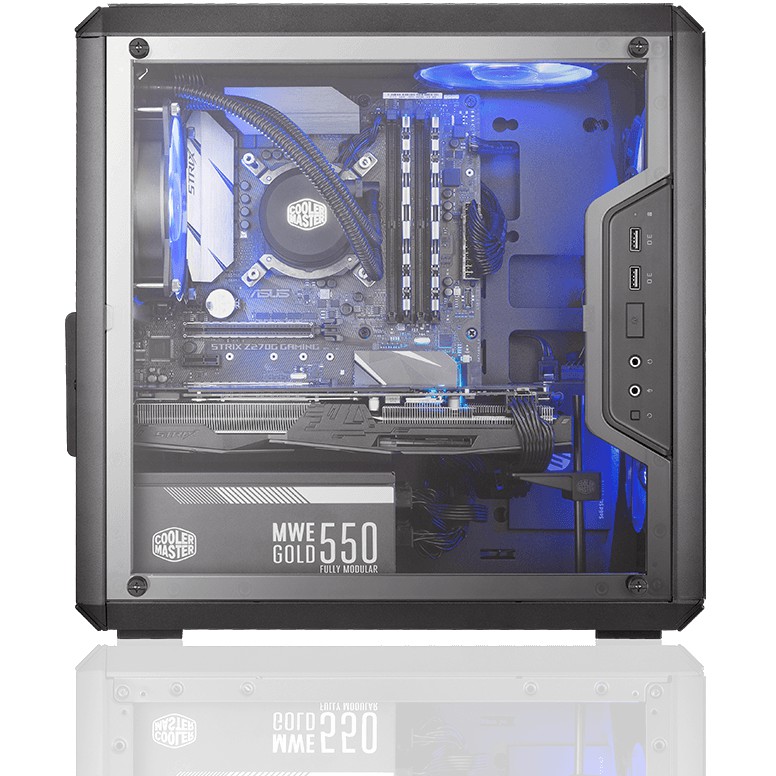 Vỏ case Cooler Master MasterBox Q300L - An phú phân phối hàng chính hãng