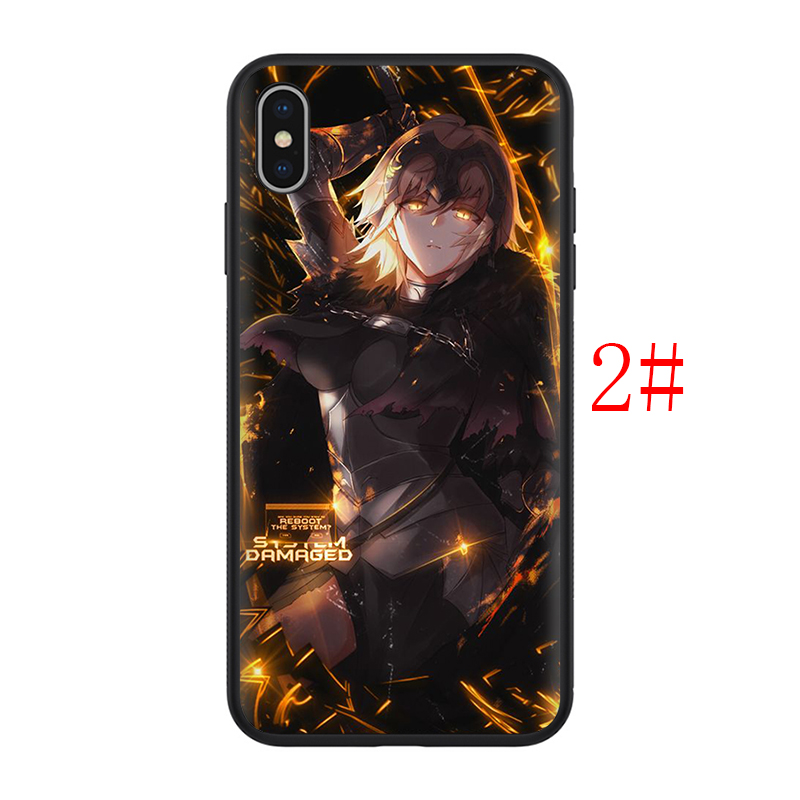 Ốp điện thoại silicone hình anime Fate Grand Order thích hợp cho Iphone 8 7 6s 6 Plus 5 5s Se 2016 2020