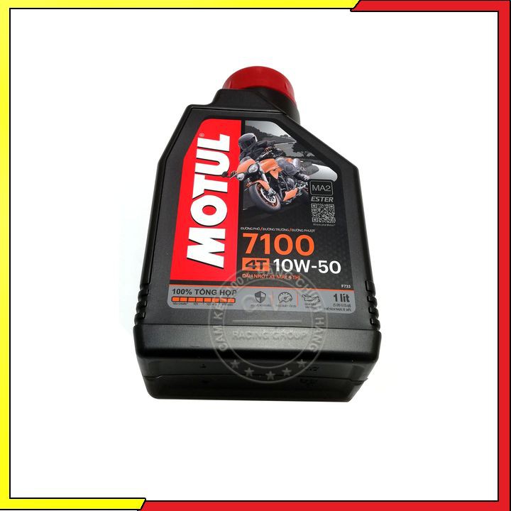 Nhớt Motul 7100 4T 10W50 1L Cho Xe Tay Côn Và Mô Tô