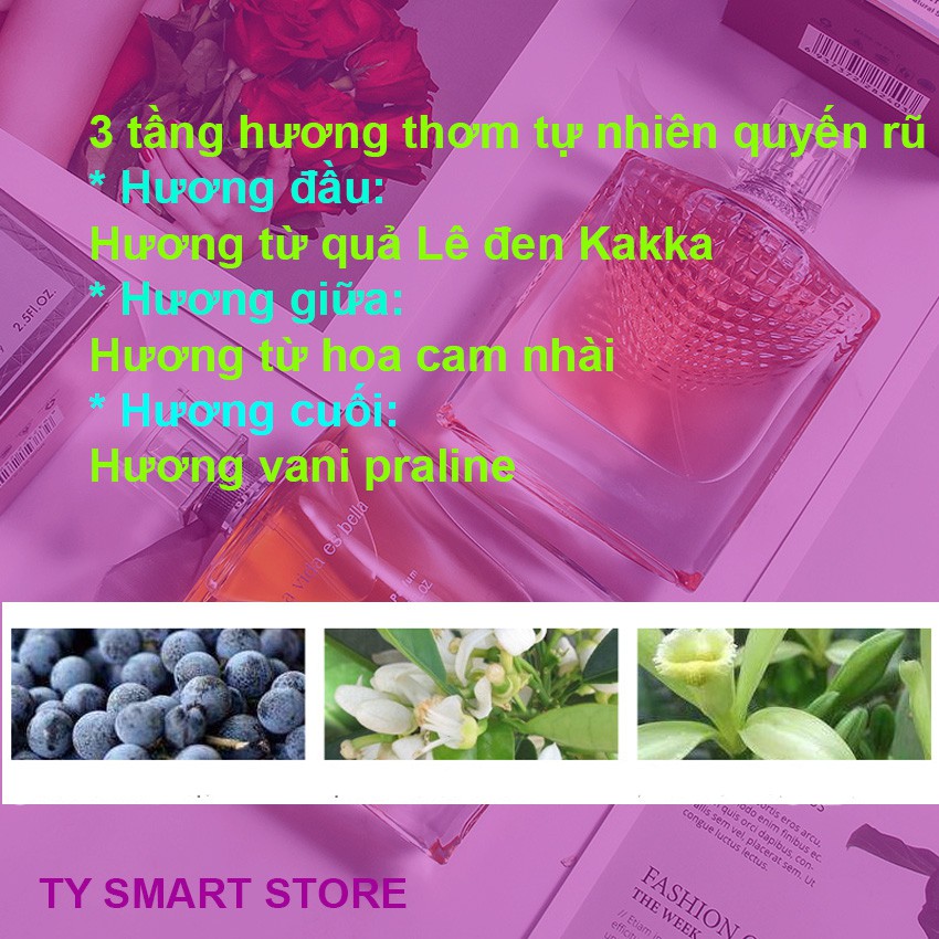 [Ngọt Ngào] Nước Hoa Nữ Thơm Lâu Sang Trọng Quý Phái VERCAGA2021 | Thế Giới Skin Care