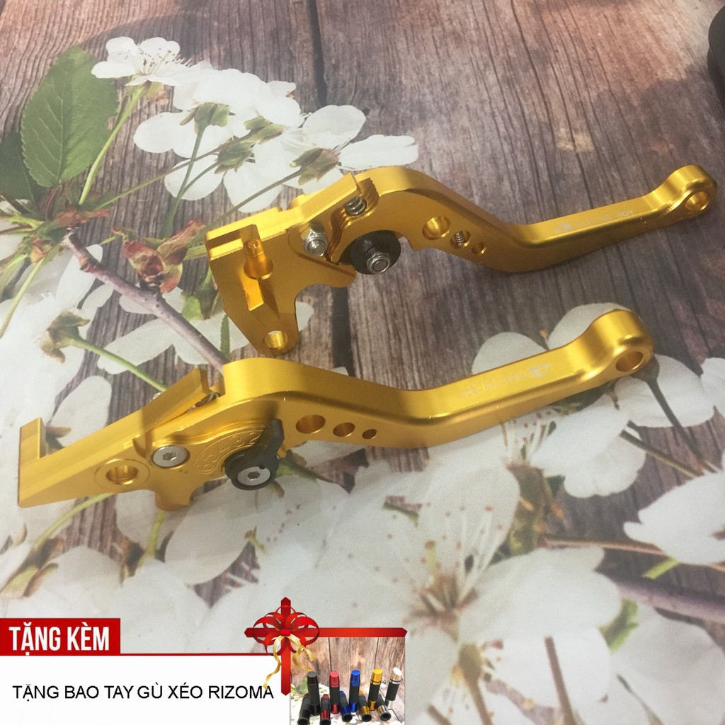 Trọn bộ tay phanh cao cấp Racing Boy thiết kế sắc sảo cho xe máy đẹp như mới DDT