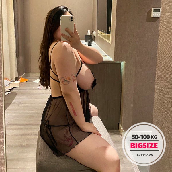 Đồ ngủ sexy gợi cảm ⚡️𝐁𝐈𝐆𝐒𝐈𝐙𝐄⚡️ Váy Đầm ngủ sexy gợi cảm xuyên thấu hở đáy quyến rũ quảng châu cao cấp | BigBuy360 - bigbuy360.vn