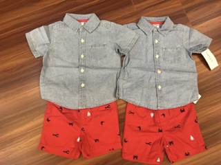 Sỉ bộ bé trai carter