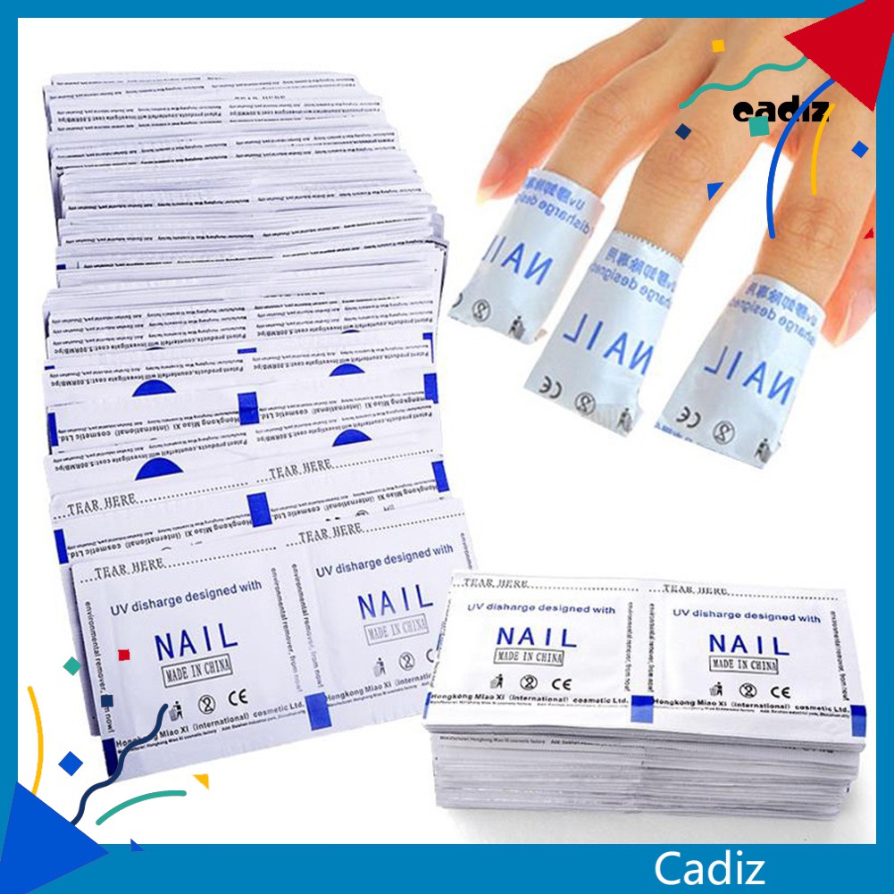 [Hàng mới về] Hộp 100 miếng tẩy sơn móng tay sử dụng một lần tiện dụng