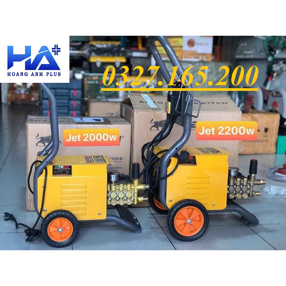 Máy Rửa Xe Cao Áp 2000W Jetman JM2000S